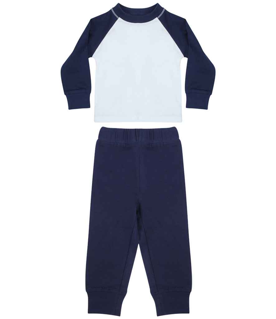 Larkwood Baby/Toddler Pyjamas in Navy/White