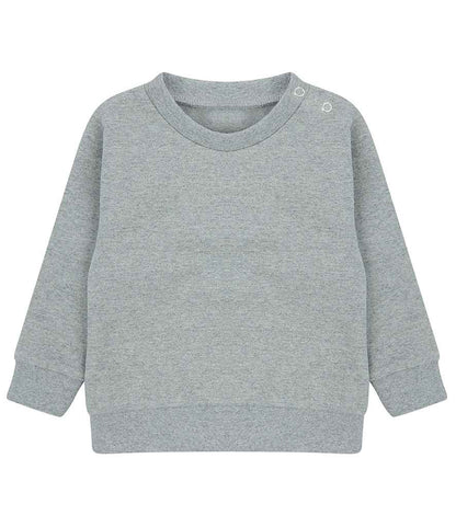 Larkwood Kids Sustainable Sweatshirt in Heather Grey