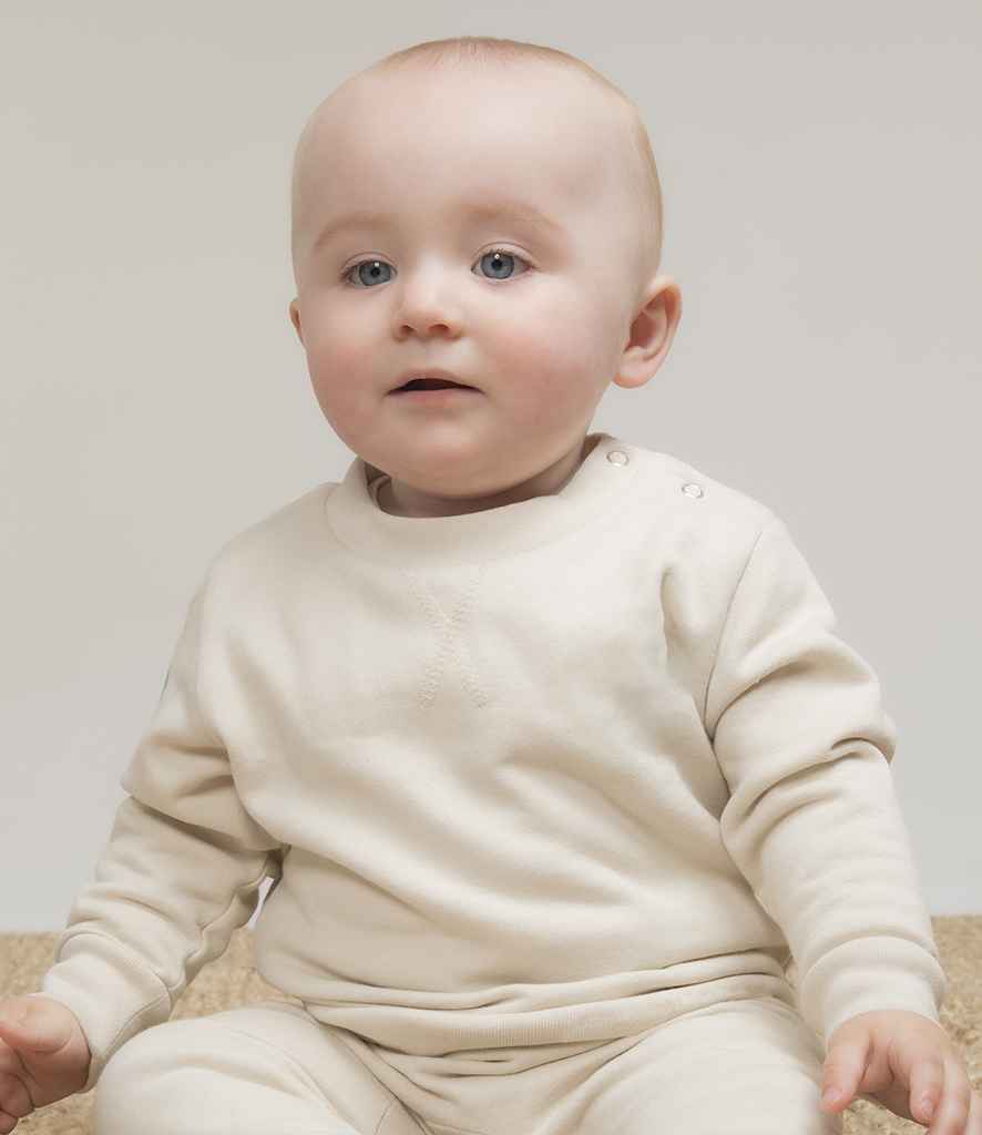 Larkwood Kids Sustainable Sweatshirt - model image