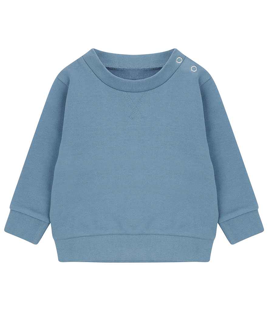 Larkwood Kids Sustainable Sweatshirt in Stone Blue