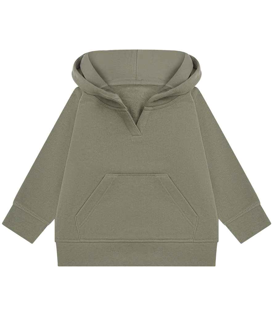 Larkwood Kids Sustainable Hoodie in Khaki