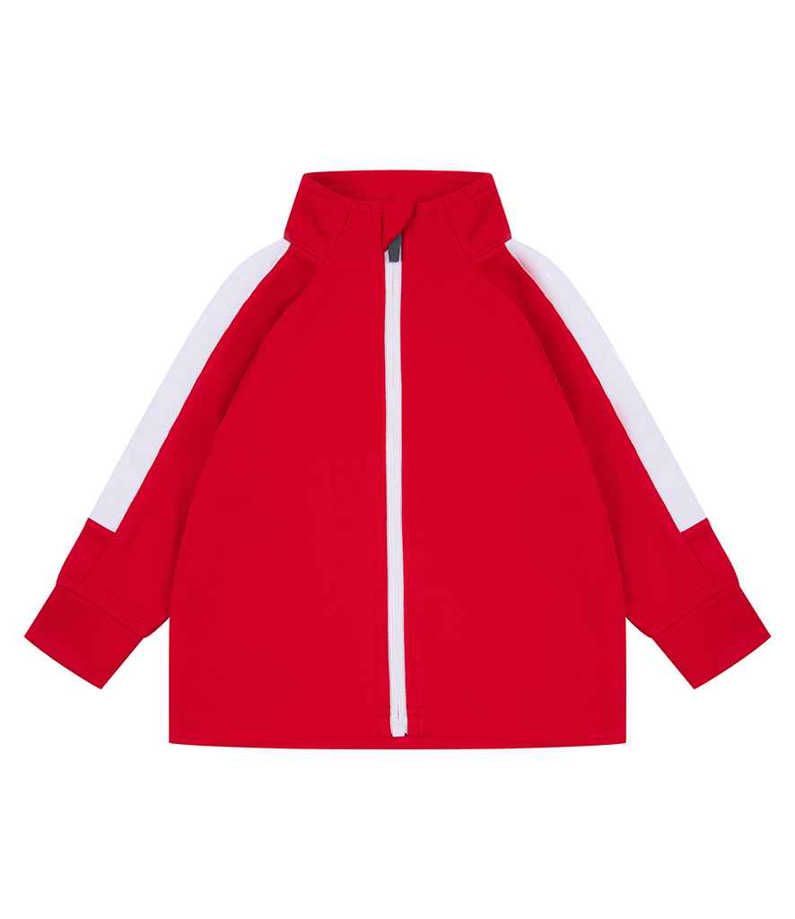 Larkwood Baby/Toddler Tracksuit Top in Red/White