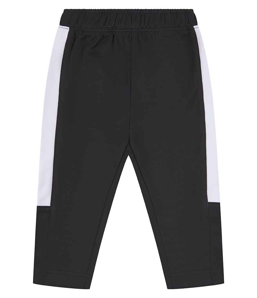 Larkwood Baby/Toddler Tracksuit Bottoms in Black/White