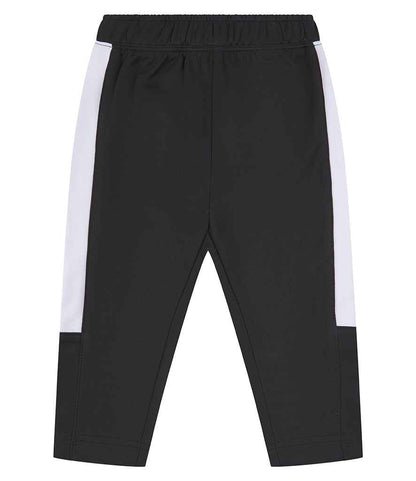 Larkwood Baby/Toddler Tracksuit Bottoms in Black/White