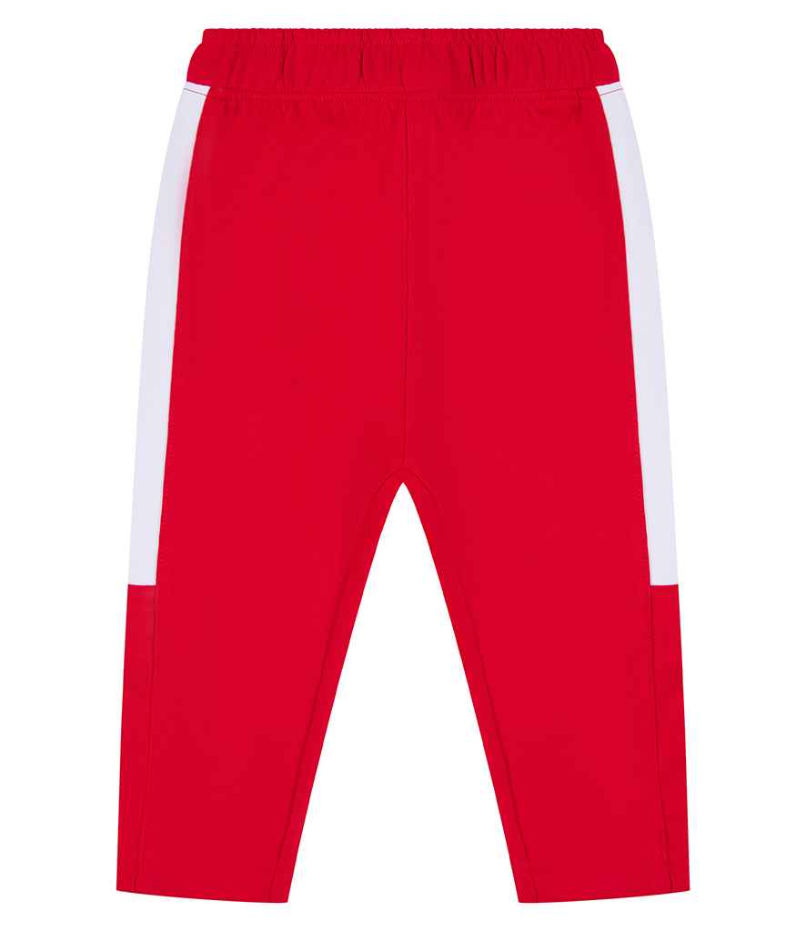 Larkwood Baby/Toddler Tracksuit Bottoms in Red/White