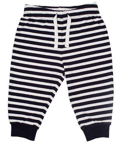 Larkwood Baby/Toddler Lounge Pants in Navy/White Stripes