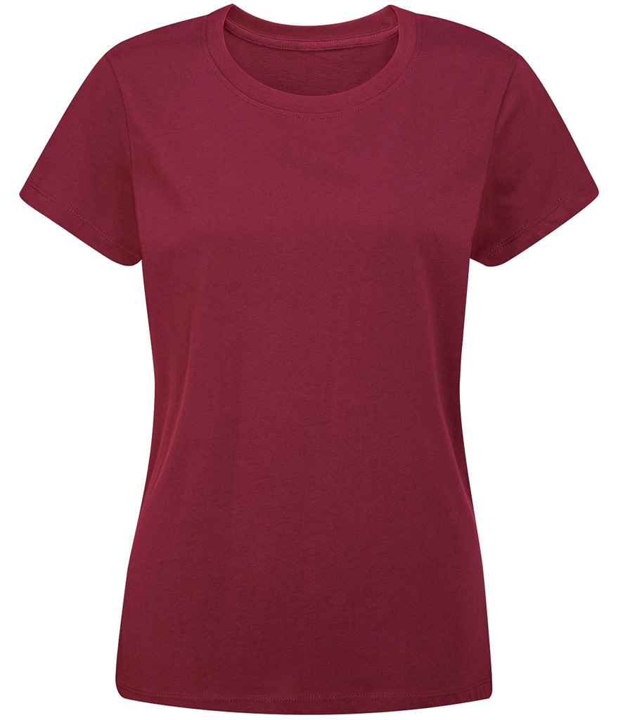 Mantis Ladies Essential T-Shirt in Burgundy