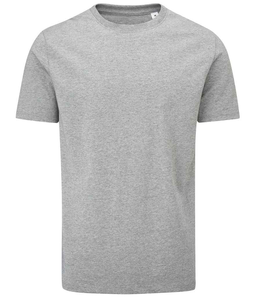 Mantis Unisex Essential Heavyweight T-Shirt in Heather Marl