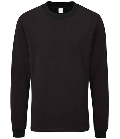 Mantis Unisex Essential Heavy Long Sleeve T-Shirt in Black