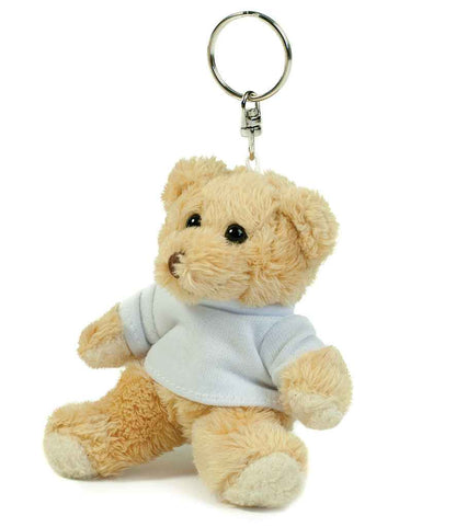 Mumbles Key Ring in Light Brown Teddy