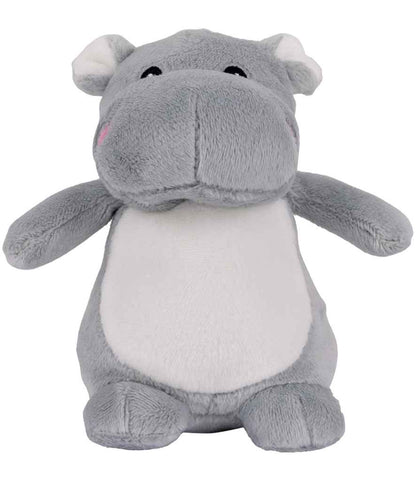 Mumbles Character Key Ring in Grey Hippo
