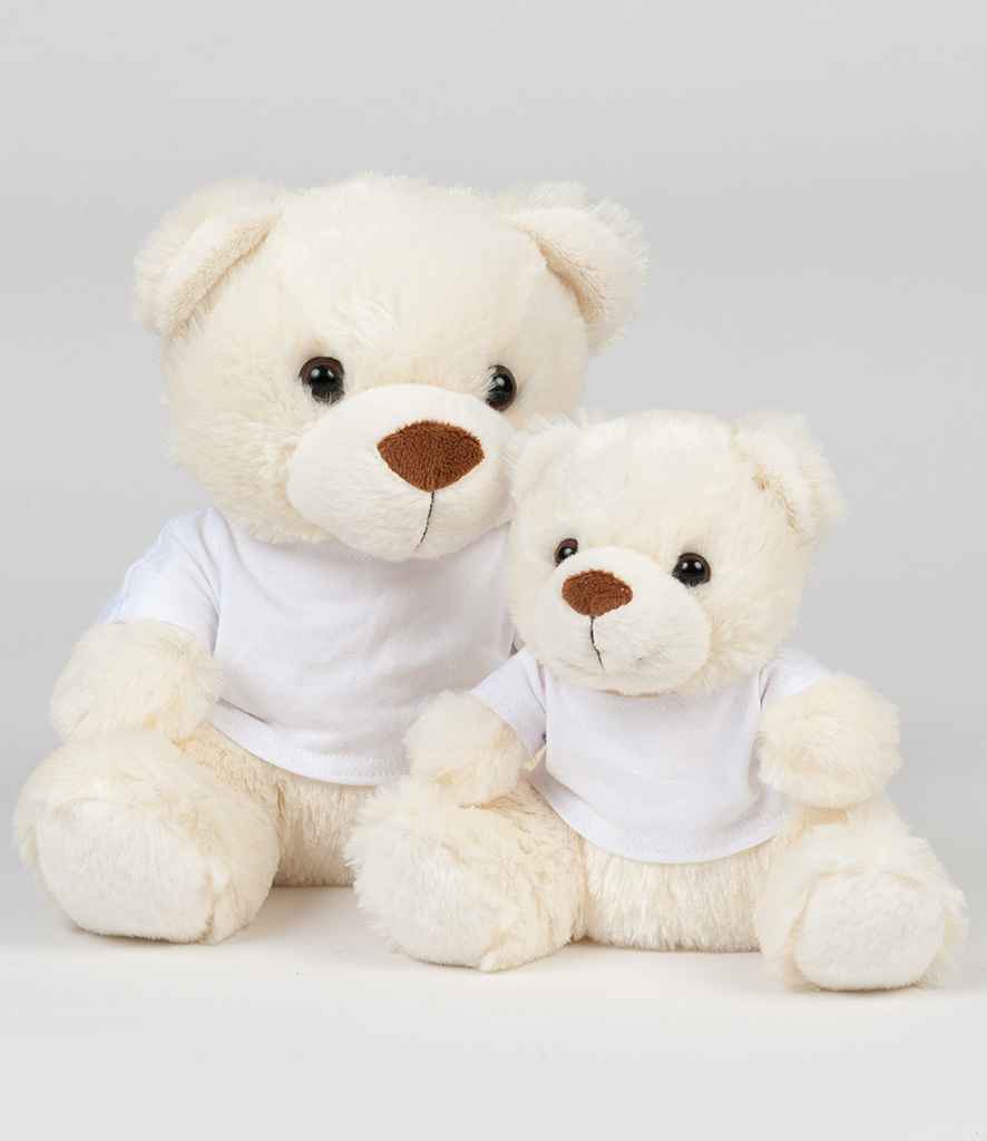 Mumbles Bear in a T-Shirt in Cream