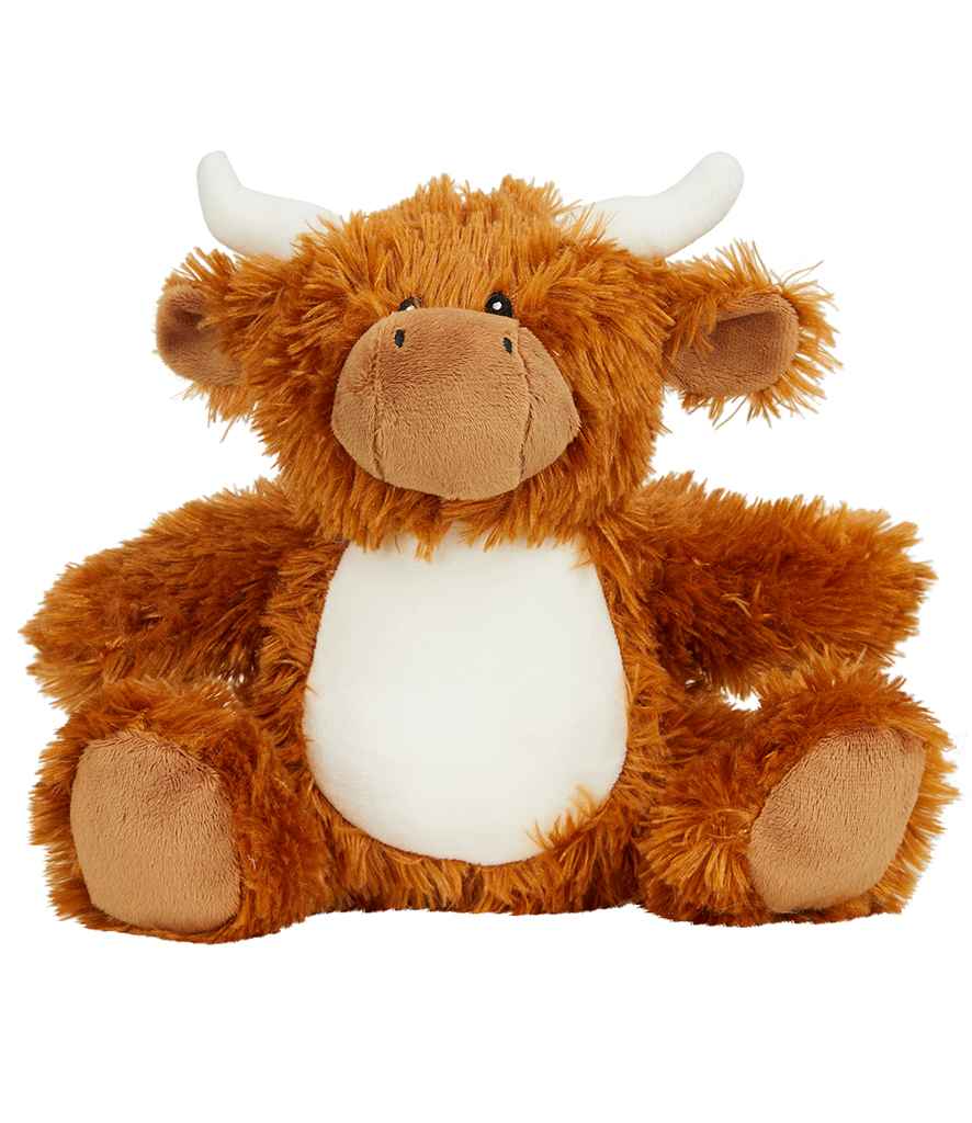 Mumbles Printme Mini Animals in Brown Highland Cow
