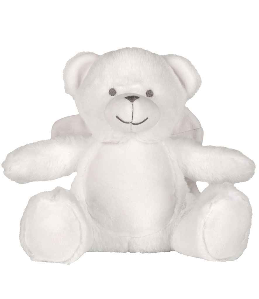 Mumbles Printme Mini Animals in White Angel Bear