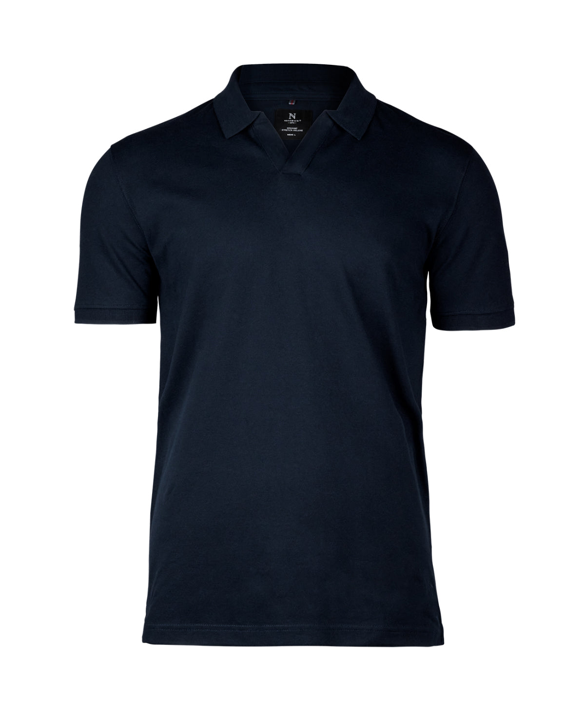 Nimbus Harvard v-neck – stretch deluxe polo Dark Navy