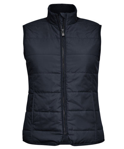 Nimbus Women’s Hudson – horizontal quilted gilet Dark Navy