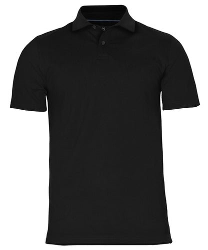 Nimbus Princeton - Stretch deluxe cutaway polo Black