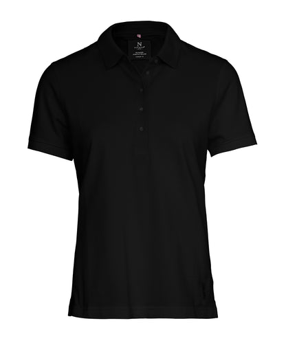 Nimbus Women’s Altavista – tri-blend deluxe polo Black