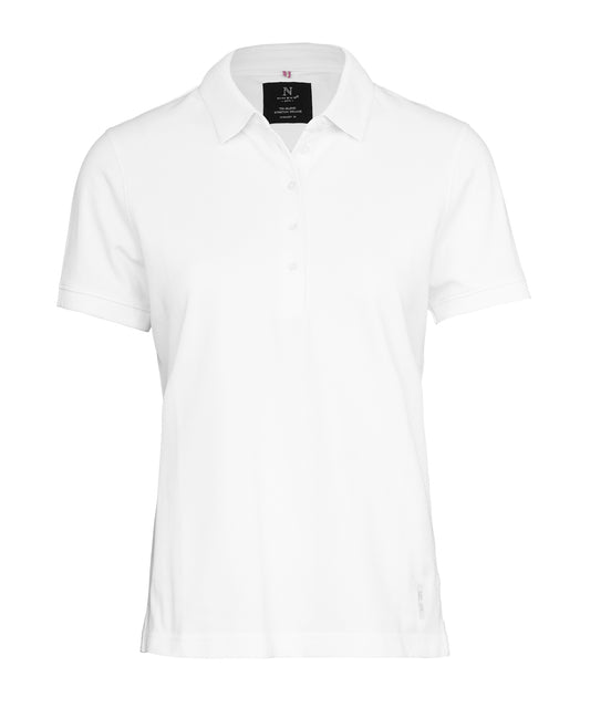 Nimbus Women’s Altavista – tri-blend deluxe polo White