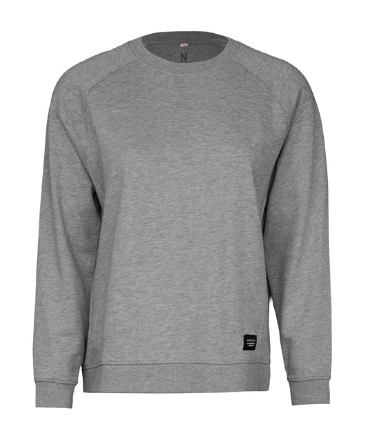 Nimbus Women’s Georgetown – timeless luxury crew neck Grey Melange