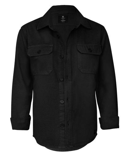 Nimbus Napa unisex – versatile overshirt Black