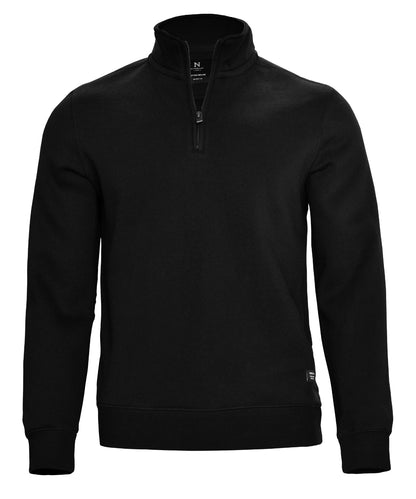 Nimbus Glendale unisex 1/4-zip sweatshirt Black