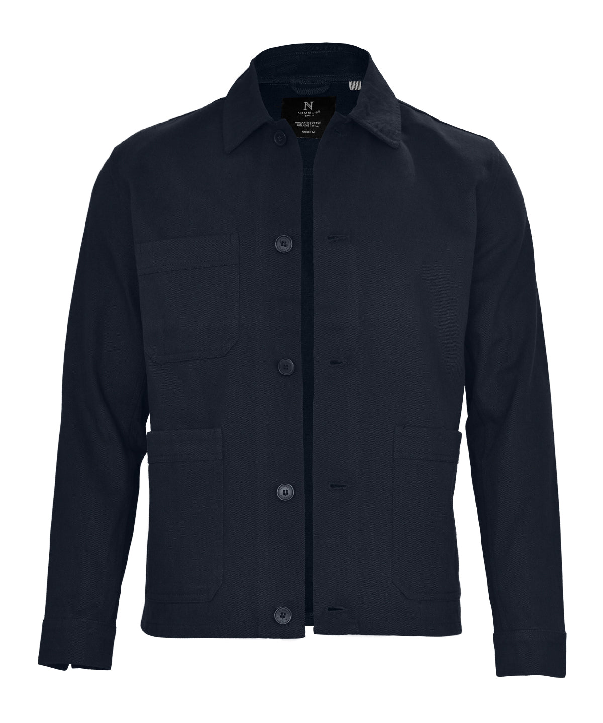 Nimbus Sonoma twill unisex overshirt Dark Navy