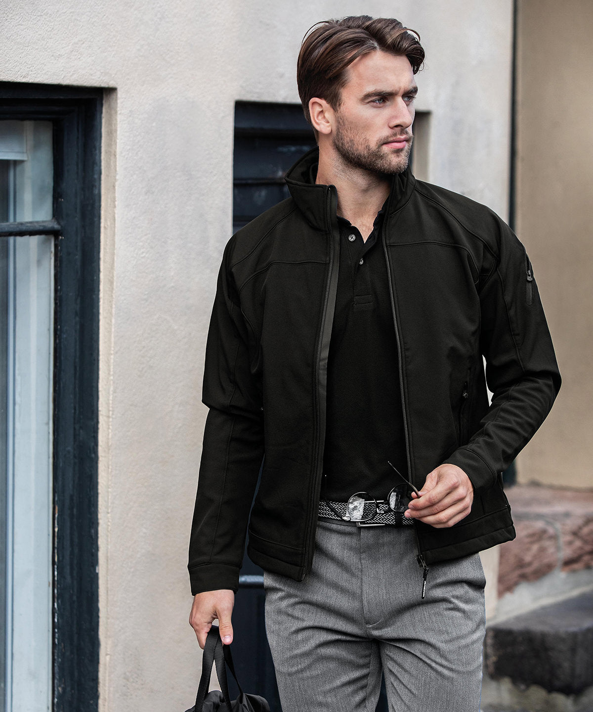 Nimbus Duxbury – fashionable performance softshell jacket Black