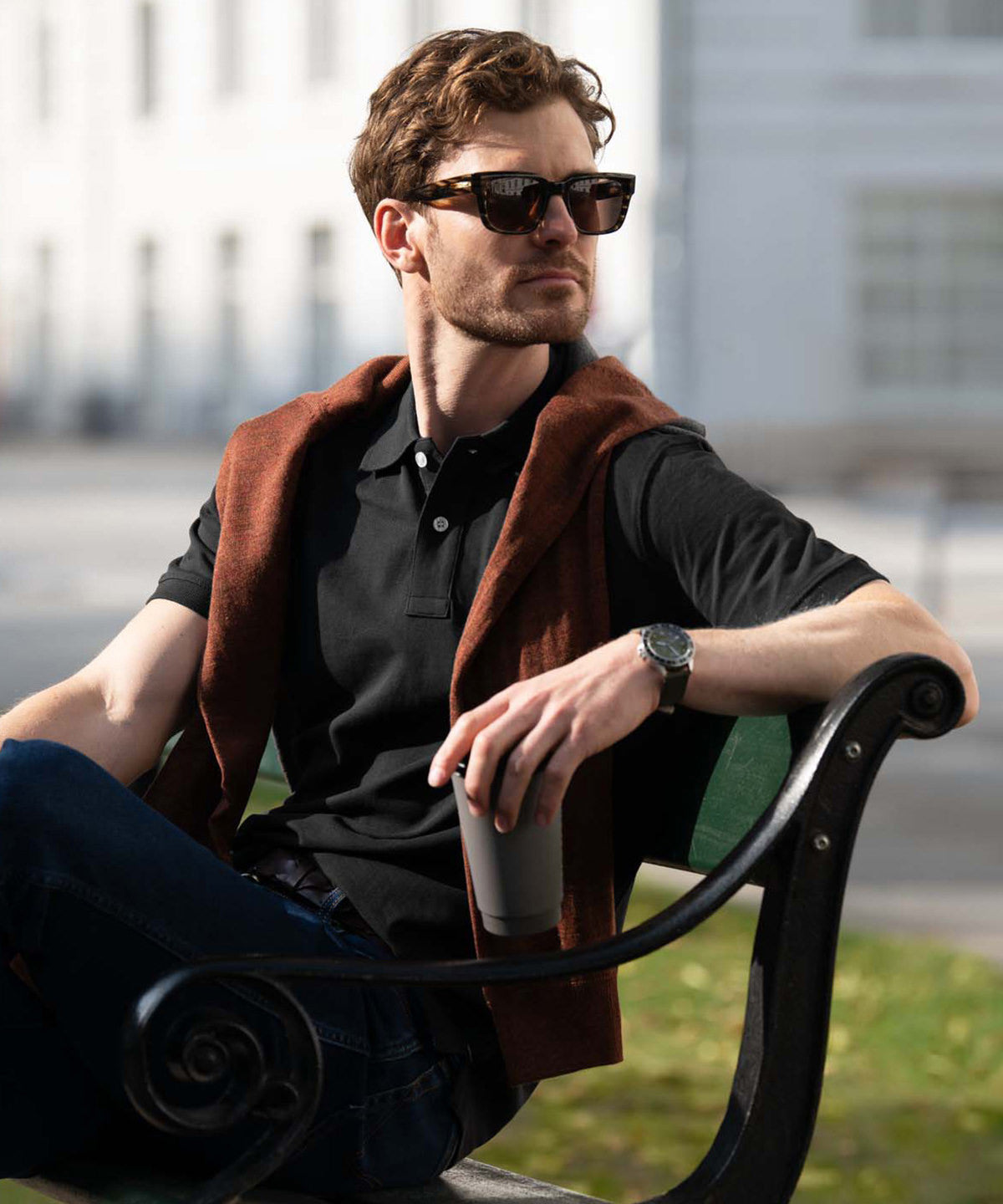 Nimbus Yale – the luxurious classic polo Black