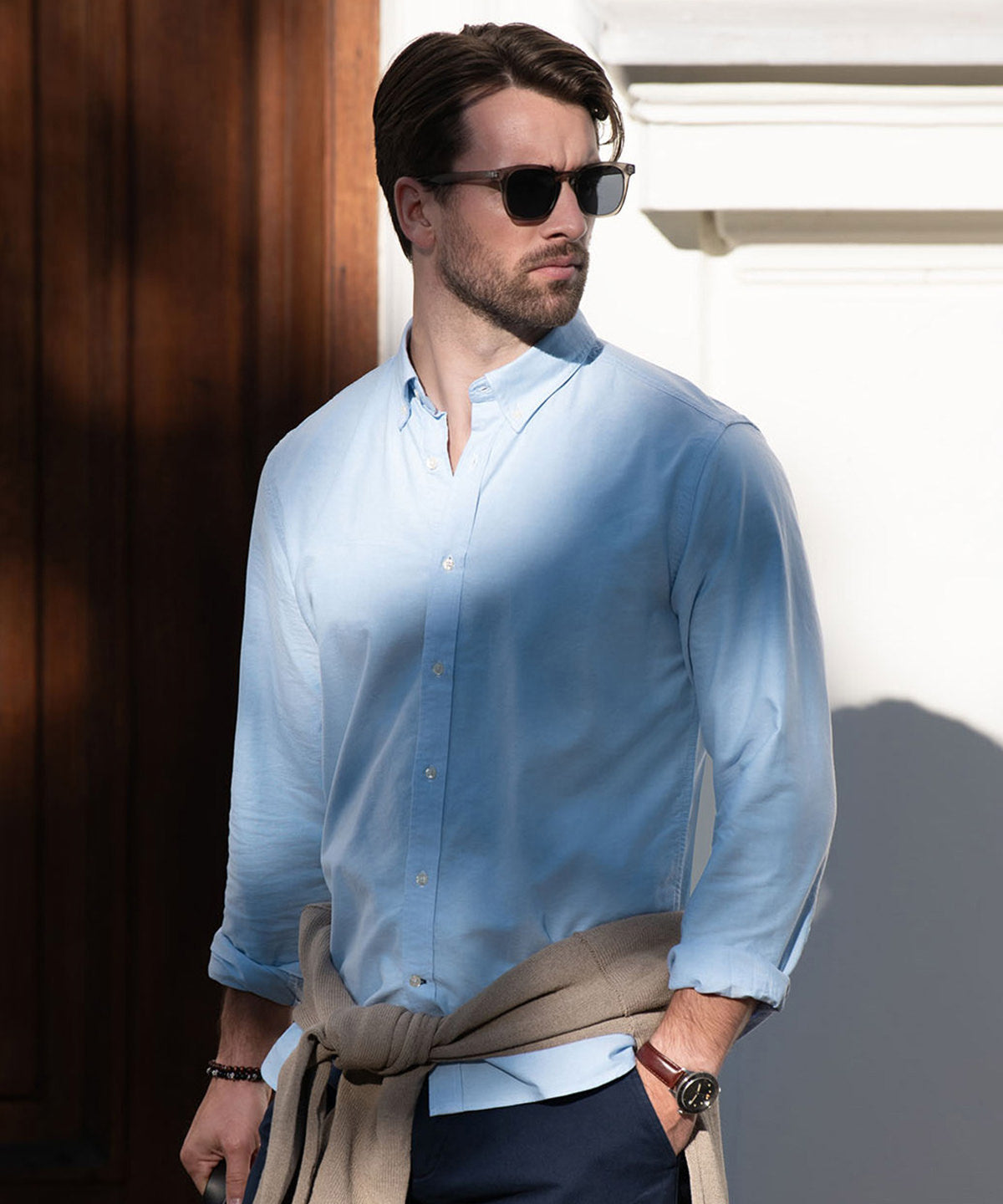 Nimbus Rochester modern fit – classic Oxford shirt Light Blue