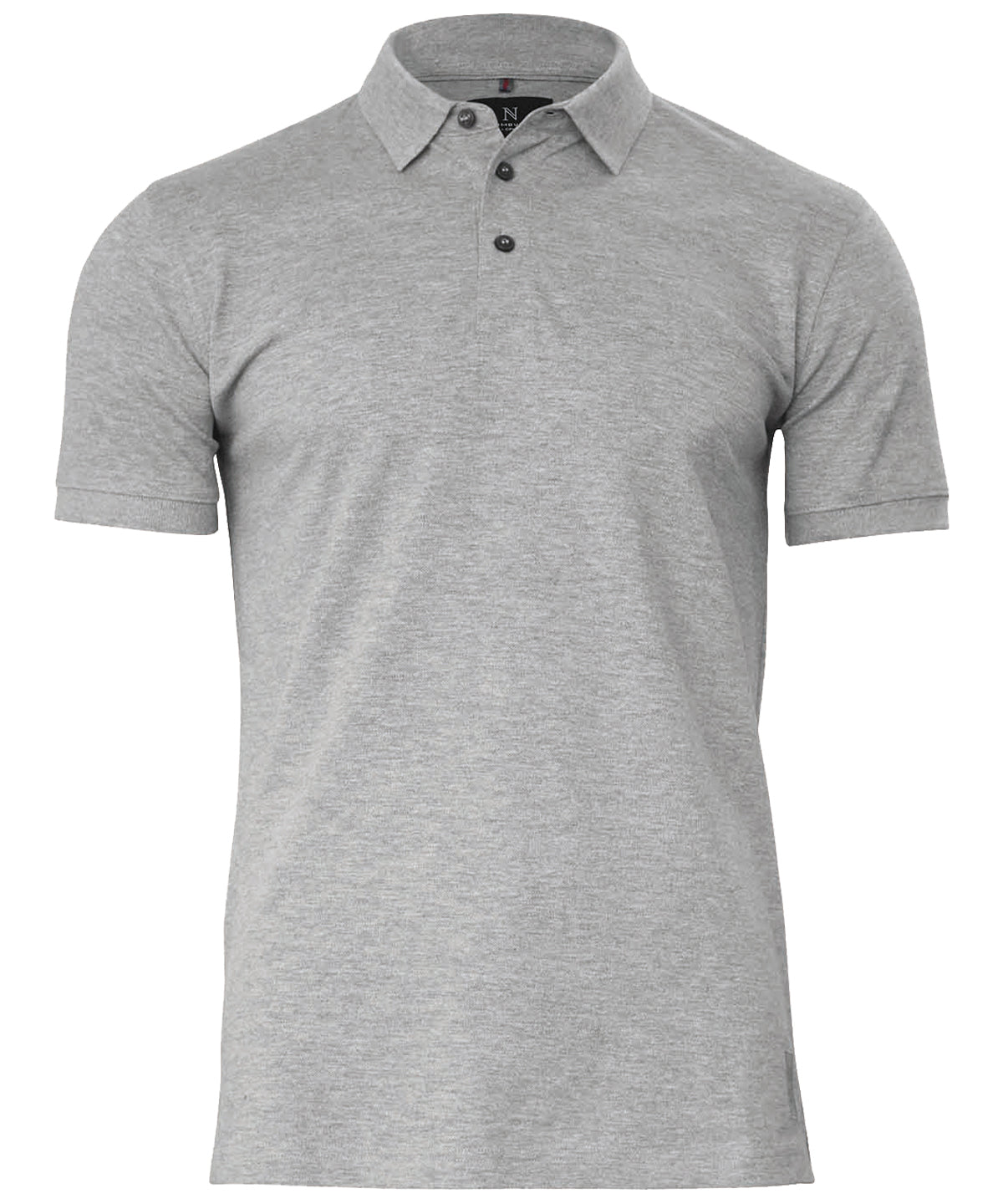 Nimbus Harvard classic – stretch deluxe polo Grey Melange