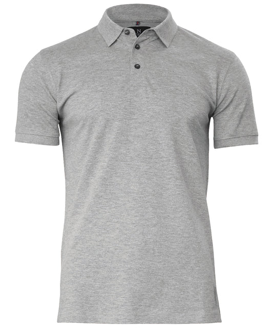 Nimbus Harvard classic – stretch deluxe polo Grey Melange