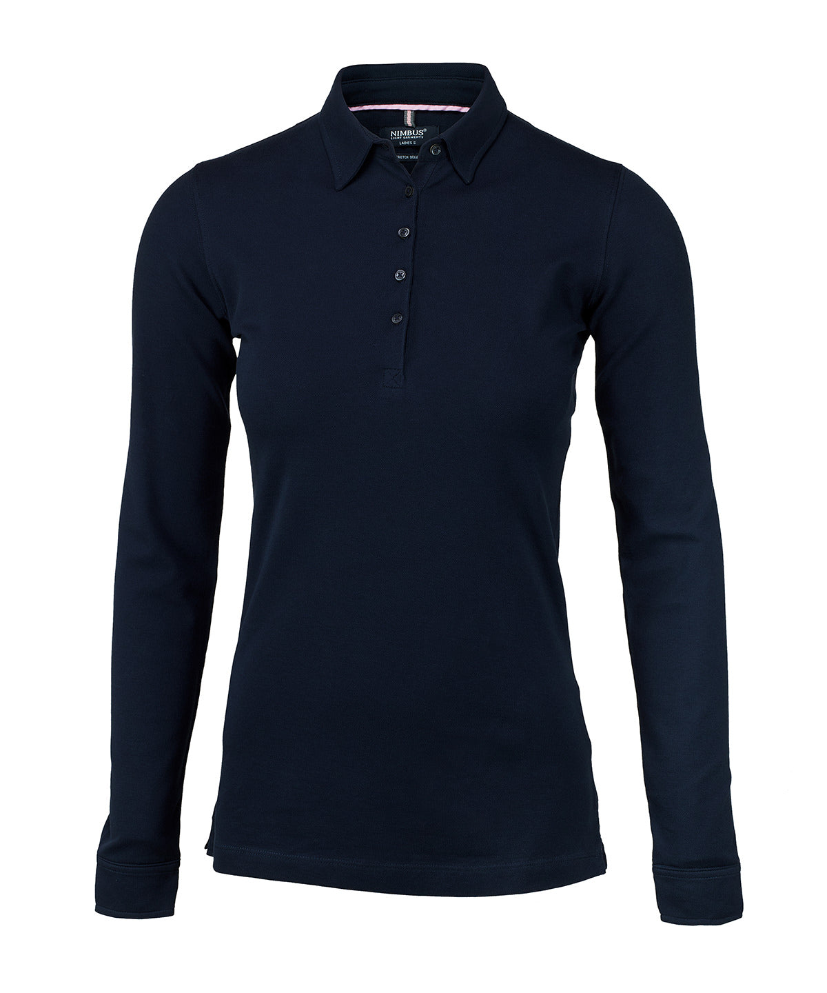 Nimbus Women’s Carlington – deluxe long sleeve polo Dark Navy
