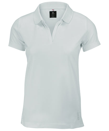 Nimbus Women’s Clearwater – quick-dry performance polo Ice Grey