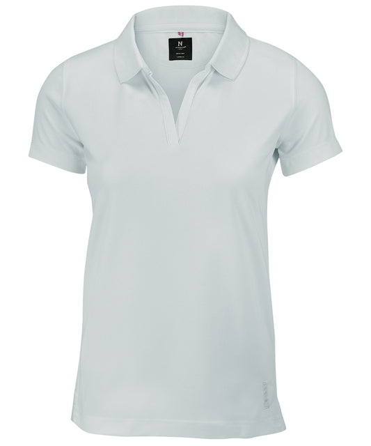 Nimbus Women’s Clearwater – quick-dry performance polo Ice Grey