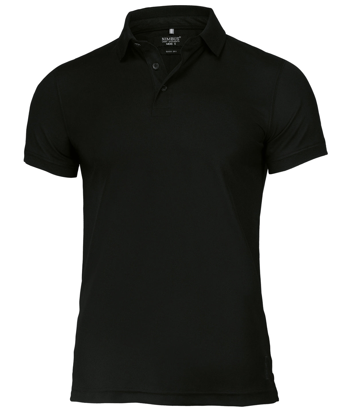 Nimbus Clearwater – quick-dry performance polo Black