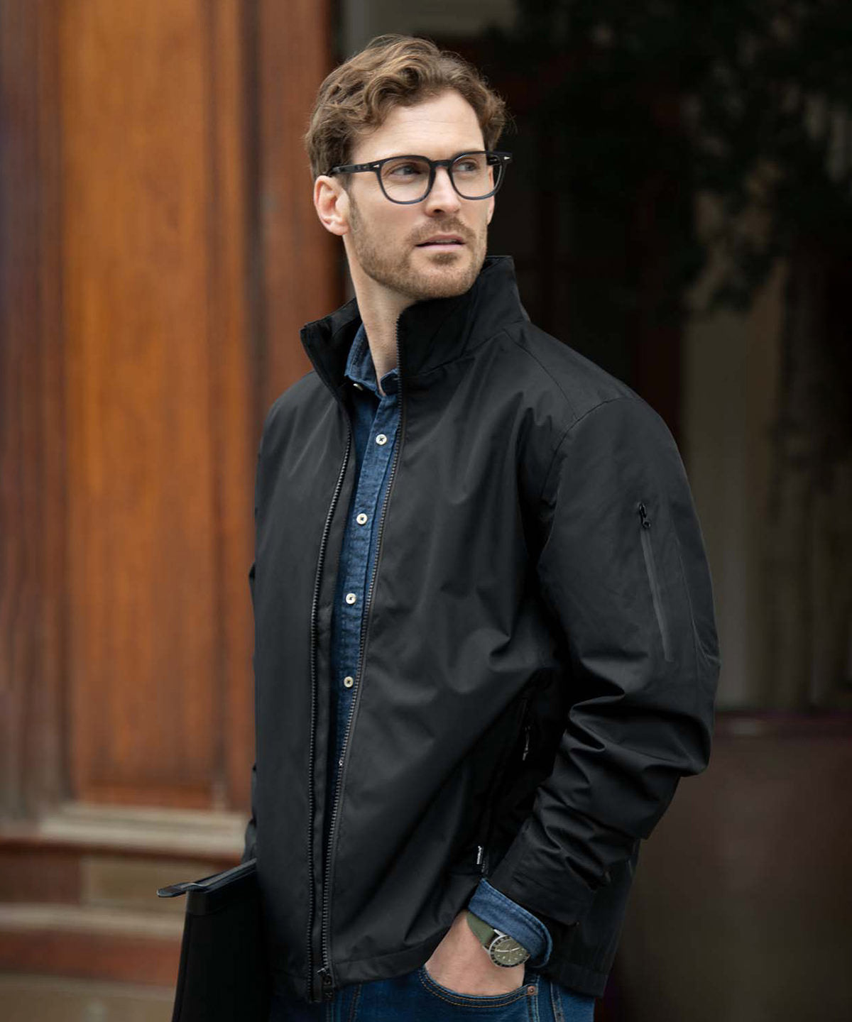 Nimbus Redmond men – elegant technical jacket Black