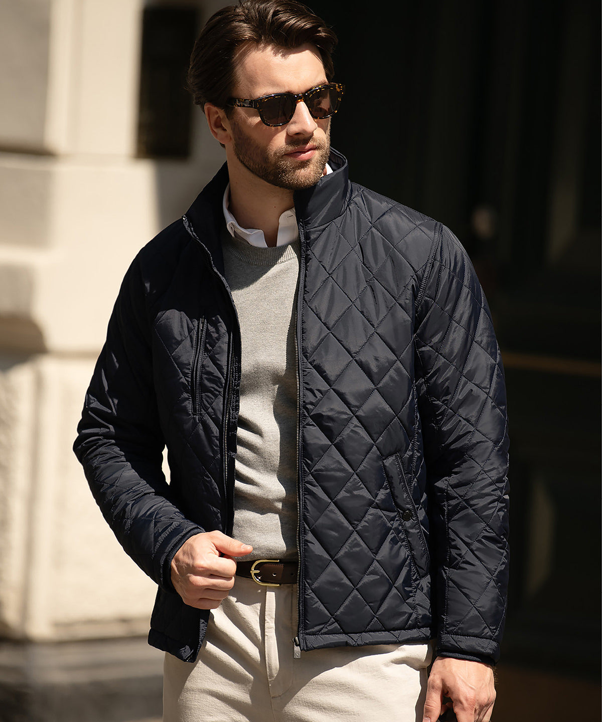 Nimbus Henderson – stylish diamond quilted jacket Midnight Blue