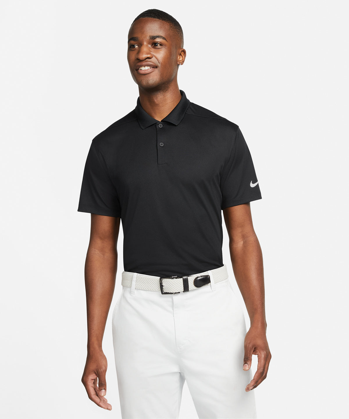 Nike Nike Victory solid polo Black/White*
