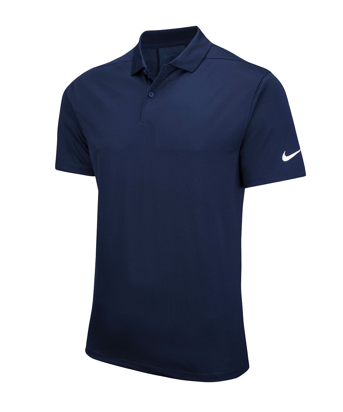 Nike Nike Victory solid polo Obsidian/White*