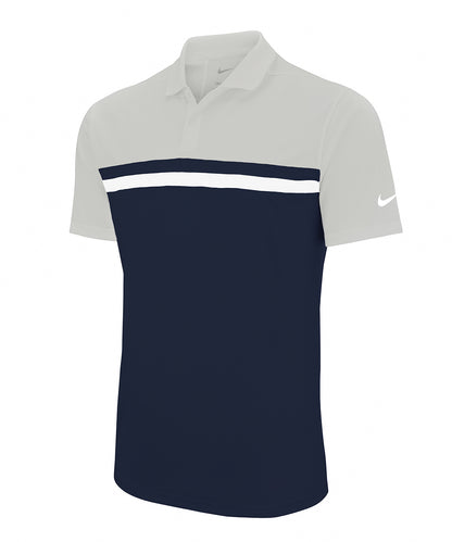 Nike Nike Victory colour block polo Light Smoke Grey / Obsidian / White / White
