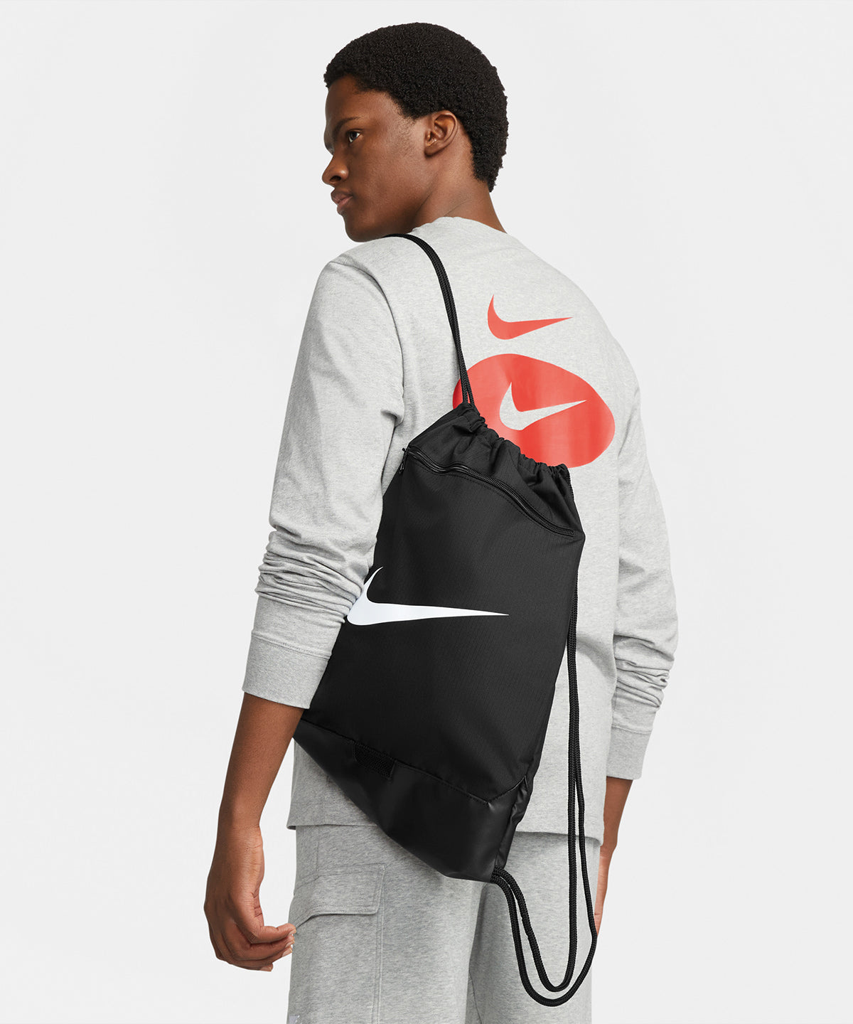 Nike Nike Brasilia drawstring (18 litre) Black/Black/White