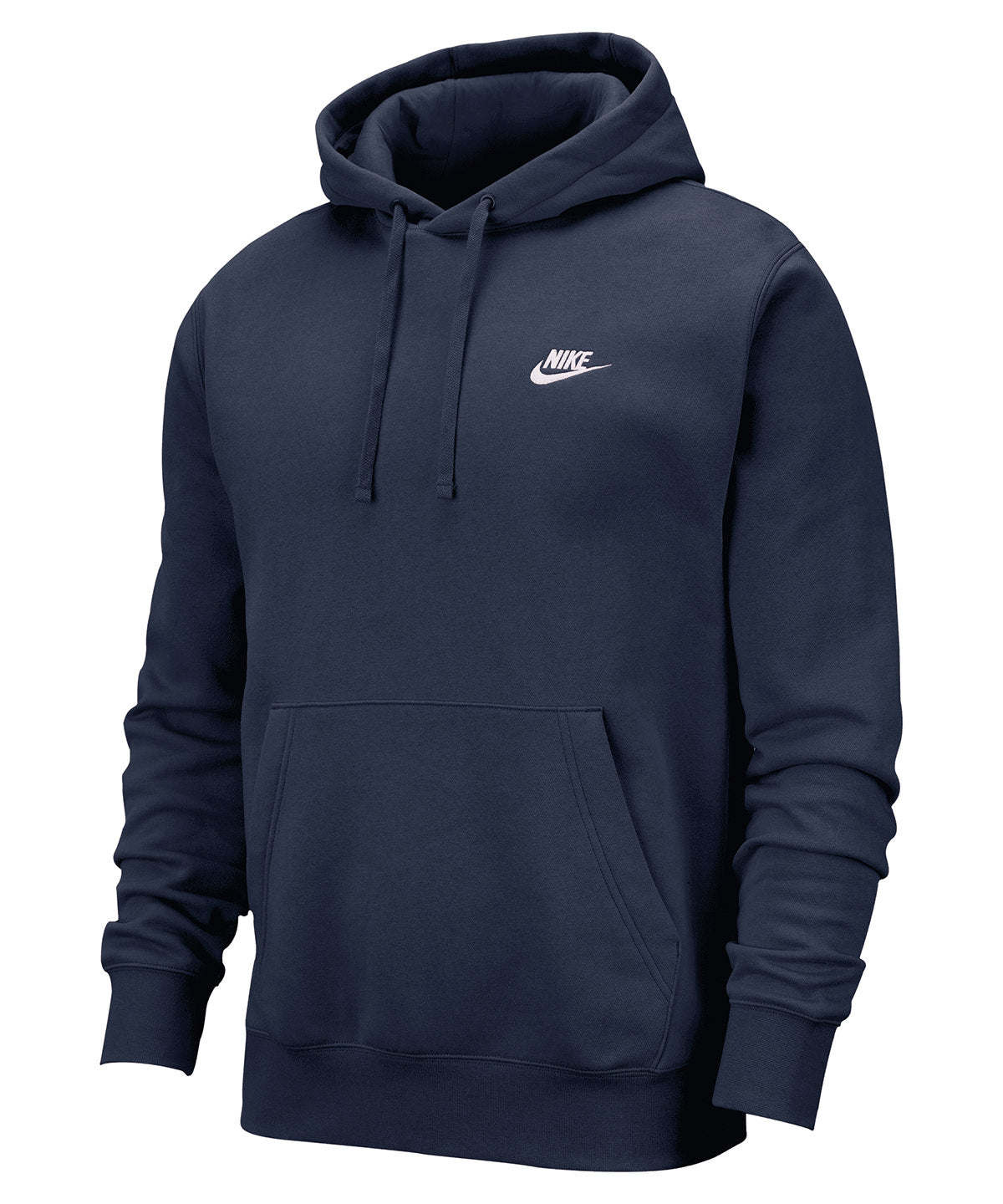 Nike Nike Club hoodie Midnight Navy/Midnight Navy/White