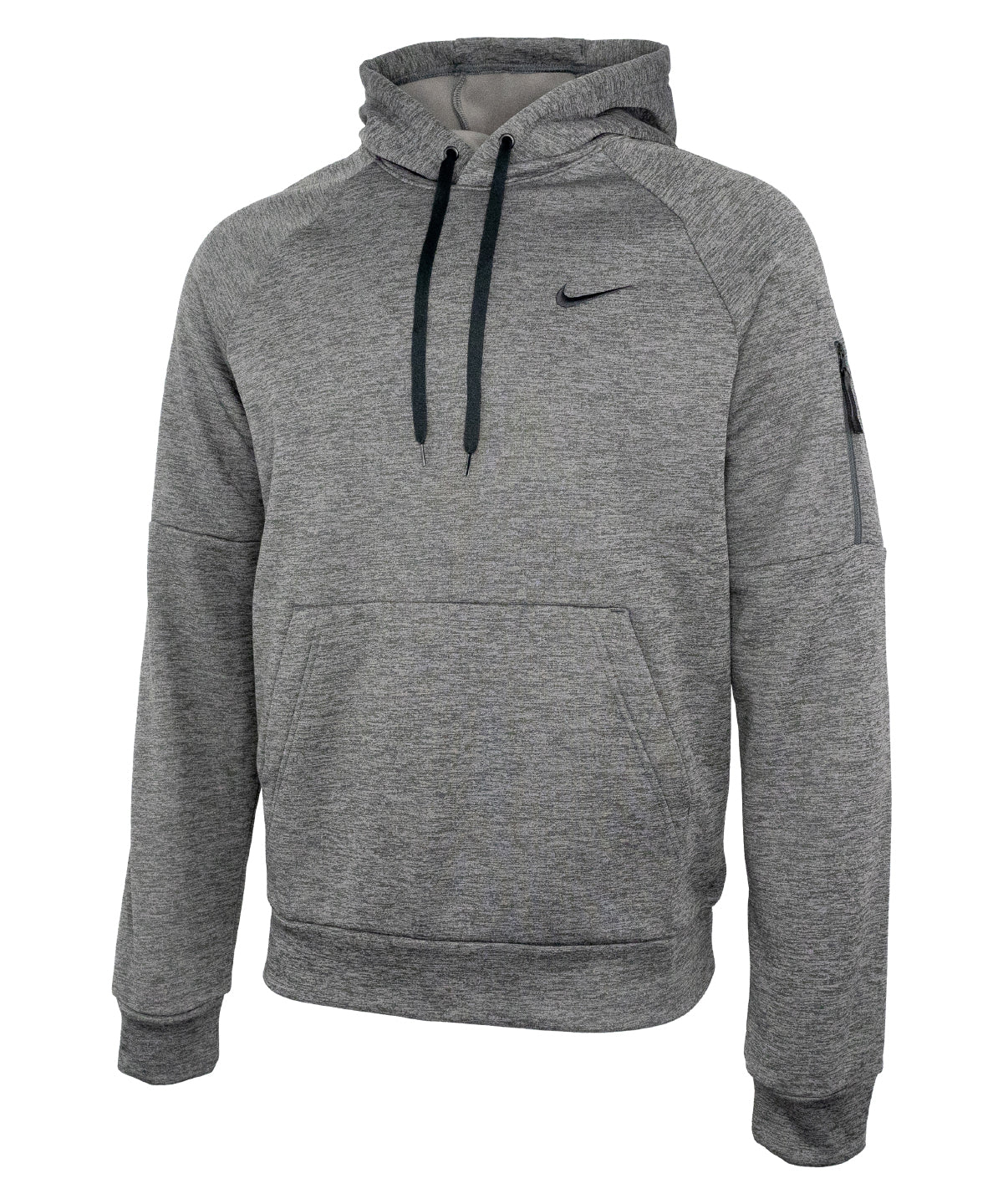 Nike Nike men’s pullover fitness hoodie Dark Grey Heather/Particle Grey/ Black