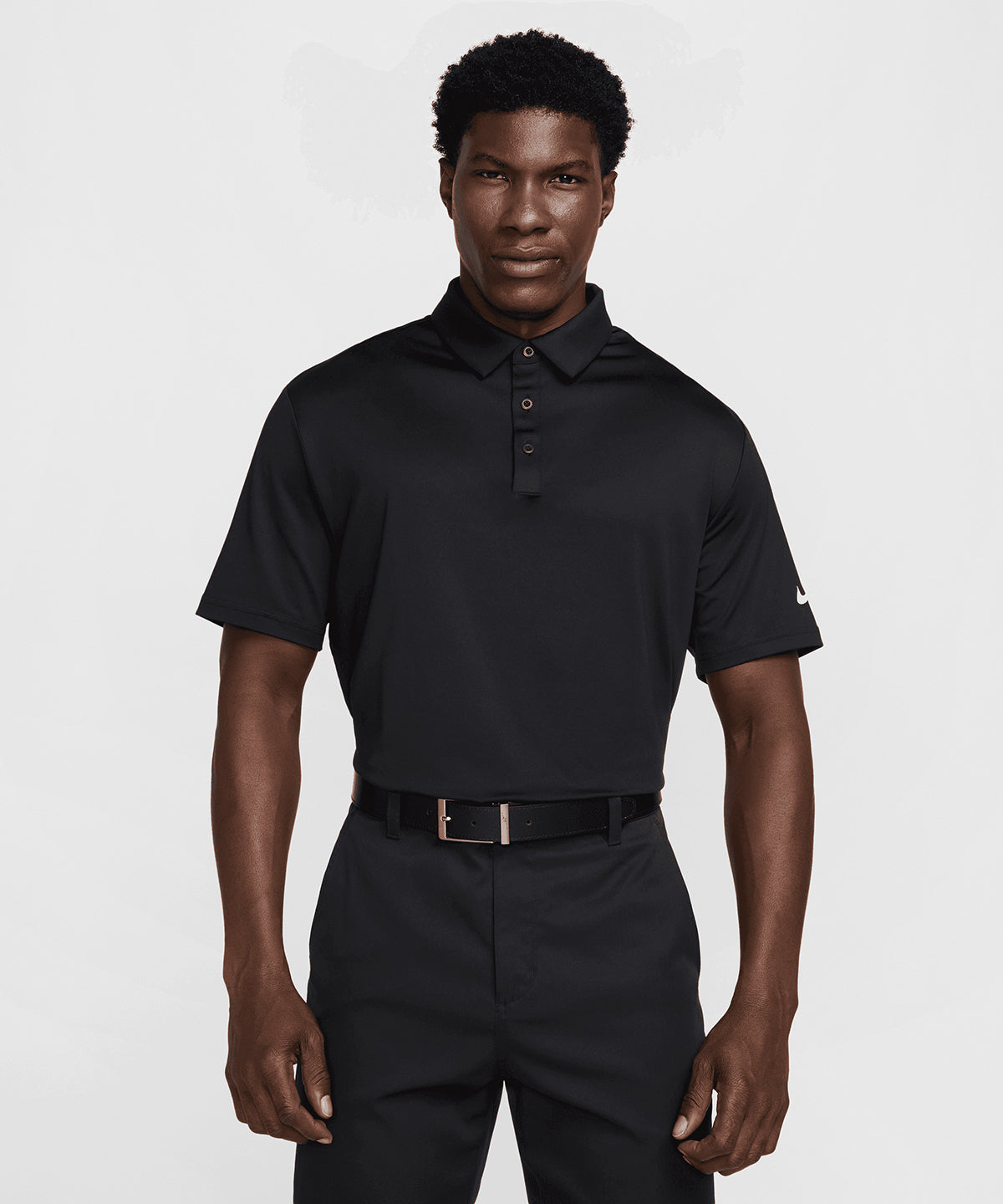 Nike Nike Dri-FIT Tour solid polo Black/White