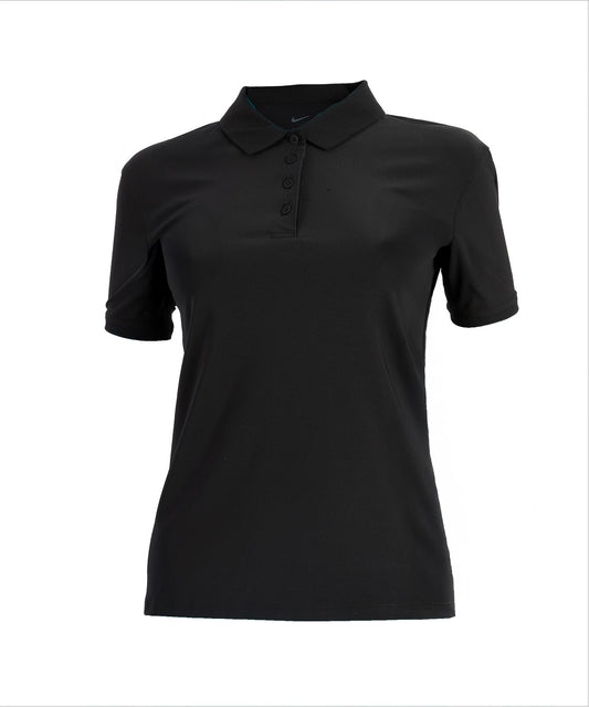 Nike Women’s Nike Dri-FIT Victory short sleeve polo Black/White