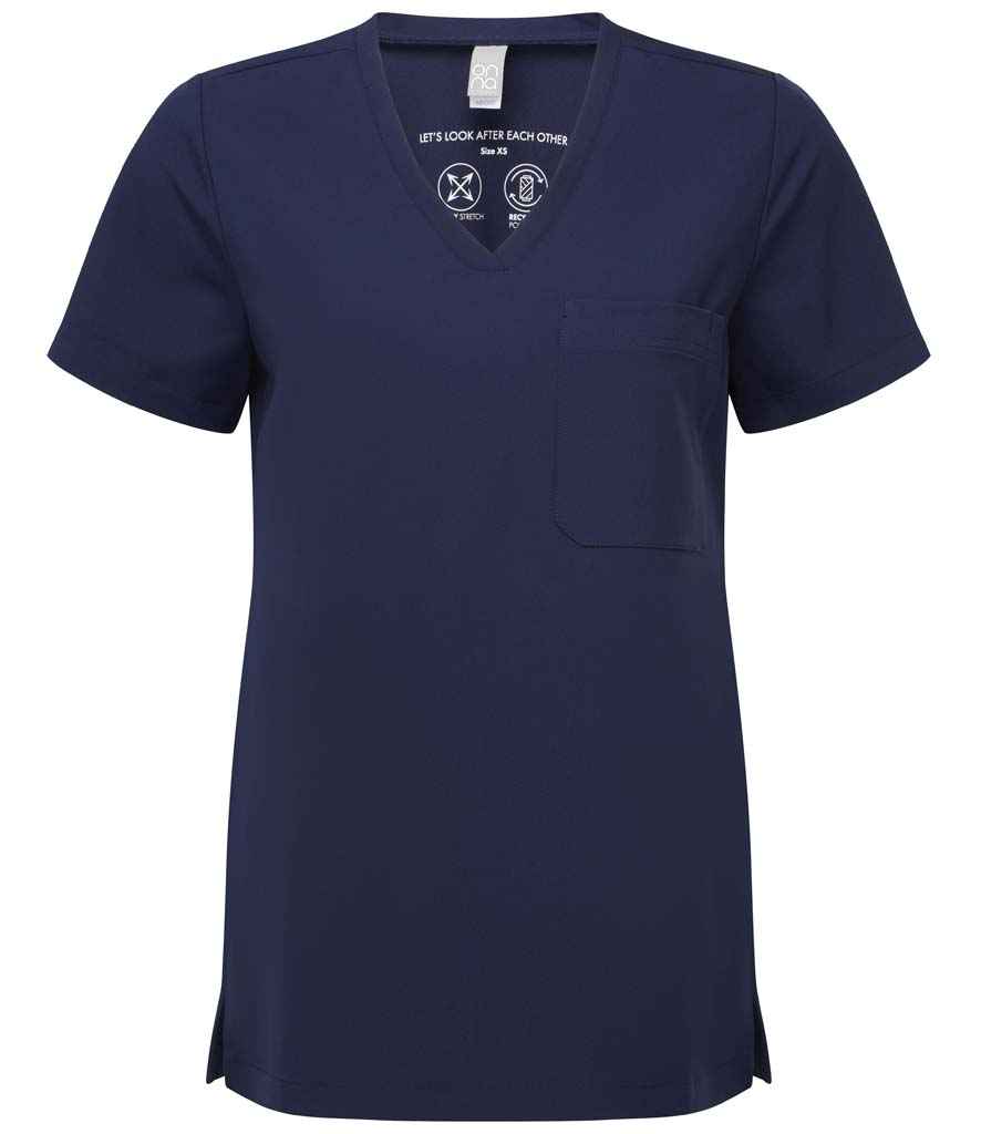 Onna by Premier Ladies Limitless Onna-Stretch Tunic in Navy