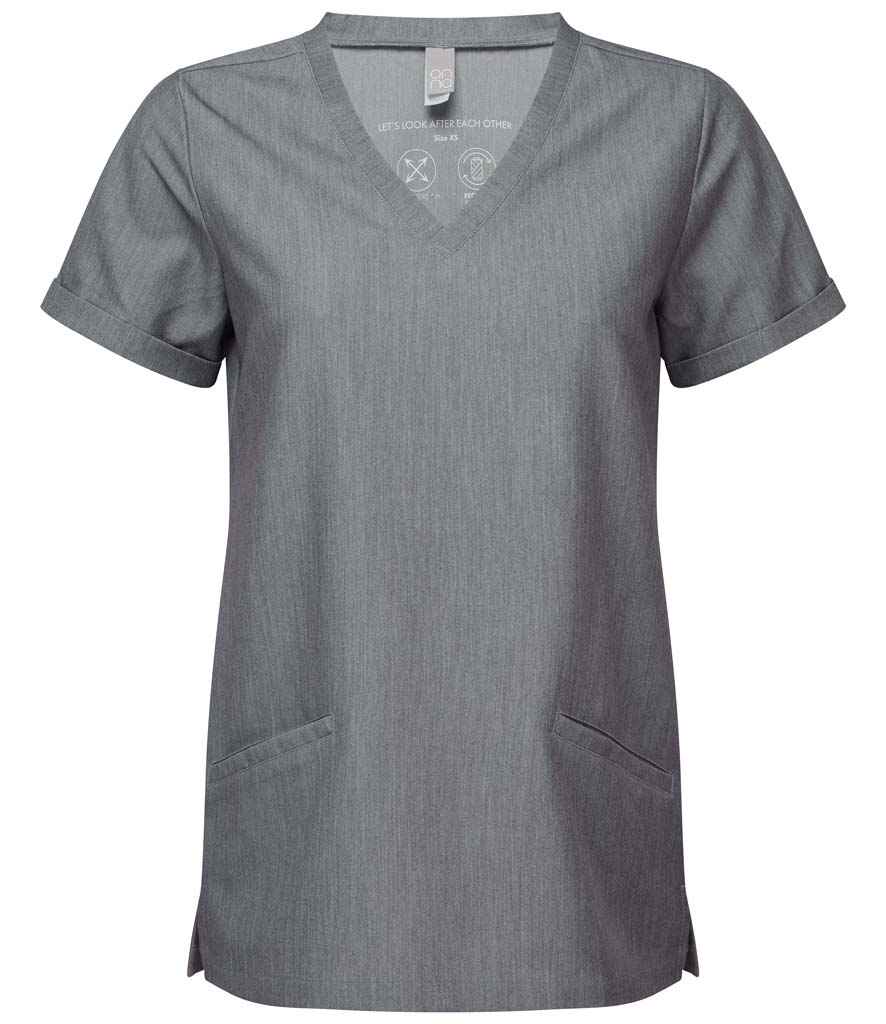 Onna by Premier Ladies Invincible Onna-Stretch Tunic in Dynamo Grey