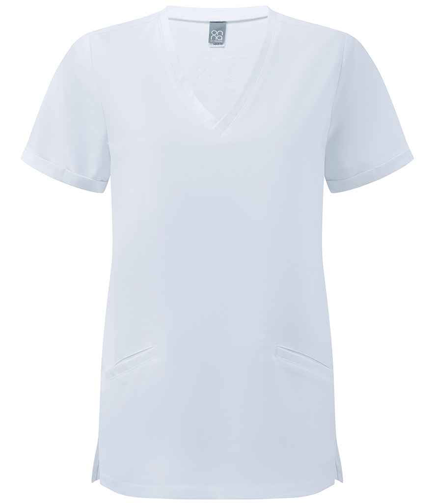 Onna by Premier Ladies Invincible Onna-Stretch Tunic in Vital White