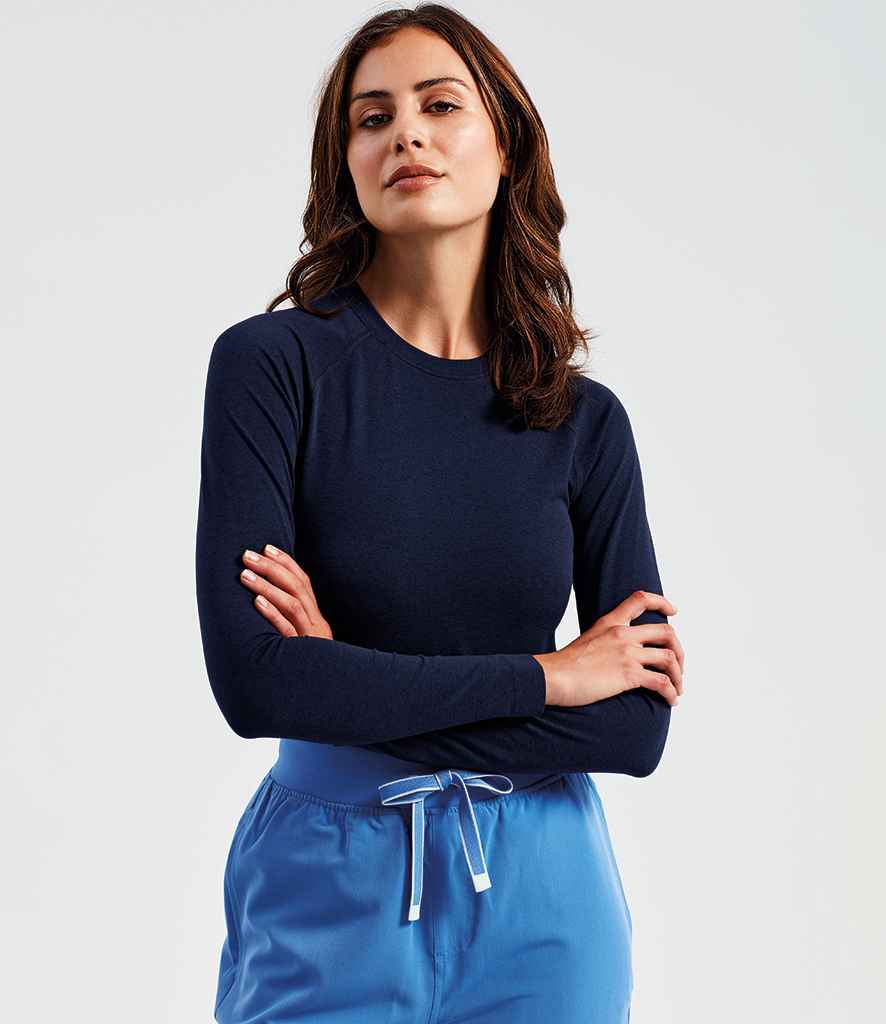 Onna by Premier Ladies Unstoppable Fresh Underscrub Base Layer - Heather Navy